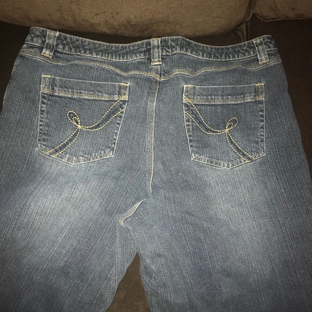 La blues denim jeans size 22w - Picture 3 of 3